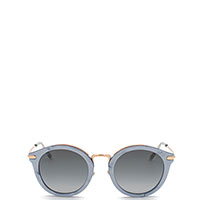 Солнцезащитные очки Jimmy Choo с линзами серого цвета, фото
