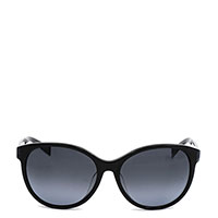 Солнцезащитные очки Max Mara в черной оправе, фото