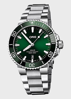Часы Oris Diving Aquis Date 733.7730.4157 MB 8.24.05PEB, фото