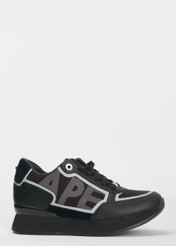 Черные кроссовки Apepazza с сетчатой вставкой, фото