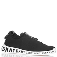 Черные текстильные кроссовки DKNY на молнии, фото