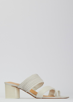 Мюли на толстом каблуке Halmanera с квадратным носком, фото