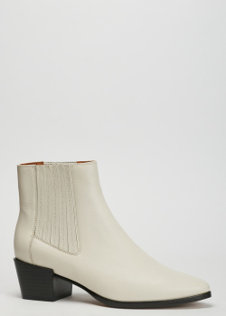 Ботинки-челси Rag & Bone белого цвета, фото