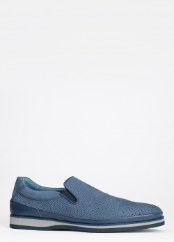 Синие туфли Luca Guerrini без шнуровки, фото