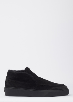 Замшевые ботинки Vittorio Virgili на меху, фото