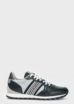 Черные кроссовки Bogner с серыми вставками, фото