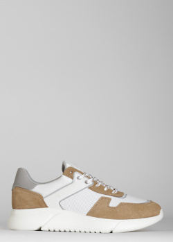 Белые кроссовки Baldinini с контрастными деталями, фото