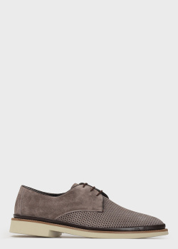 Замшевые туфли Aldo Brue коричневого цвета, фото