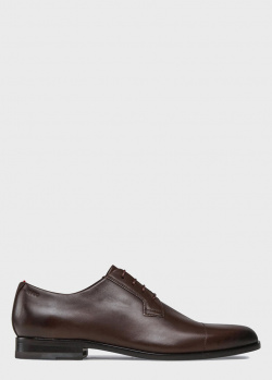Туфли из кожи Hugo Boss коричневого цвета, фото