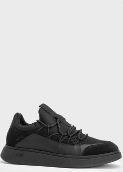 Мужские кроссовки Hugo Boss Bulton черного цвета, фото