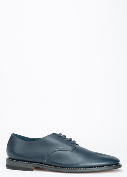 Туфли O`Keeffe из гладкой кожи синего цвета, фото