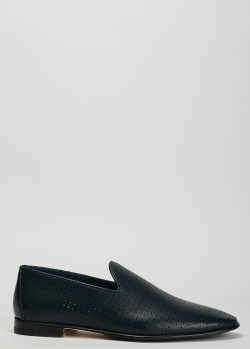 Туфли-лоферы Pellettieri di Parma с перфорацией, фото