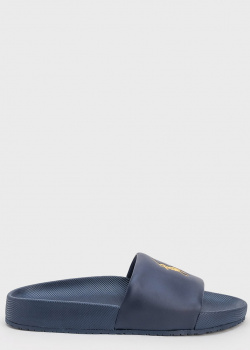 Шлепанцы Polo Ralph Lauren синего цвета, фото