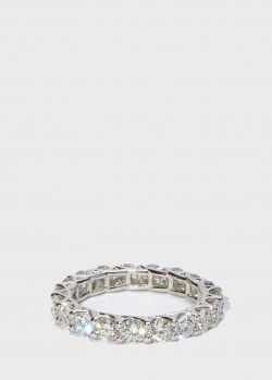 Золотое кольцо Zarina Sparkling Eyes с бриллиантовой дорожкой (2,35 ct), фото