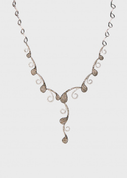Золотое колье Zarina Fresky в бриллиантах (2,68 ct), фото