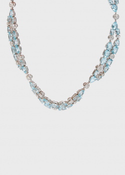 Ожерелье Zarina by Roman Bayand в бриллиантах и топазах, фото