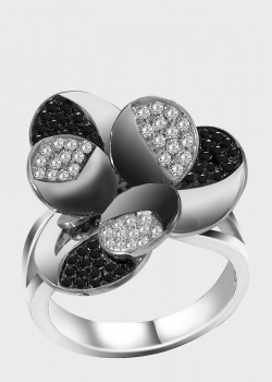Коктейльно кольцо с бриллиантами 0,62ct, фото