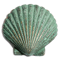 Сменный подвес rockah. Siren’s Treasures Shell из ювелирной бронзы в патине, фото
