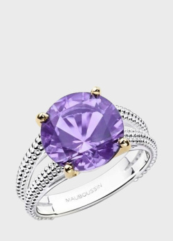 Перстень Mauboussin Chanson d'Amour с фиолетовым аметистом, фото