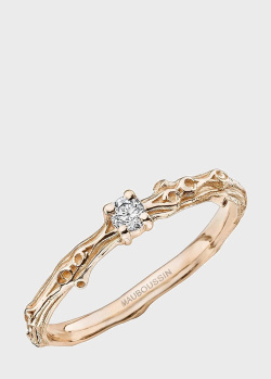 Кольцо с бриллиантом Mauboussin Mon Premier из розового золота, фото