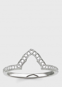 Серебряное кольцо Thomas Sabo с цирконами, фото
