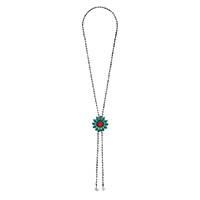 Ожерелье Gucci GG Marmont с кулоном в виде цветка, фото