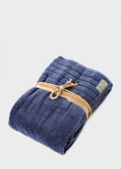 Банное полотенце Fazzini Home Coccola синего цвета 100х150см, фото