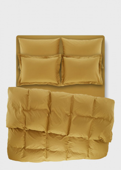 Постельное белье Penelope Catherine горчичного цвета (2-спальное евро), фото