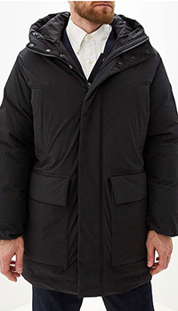 Черная куртка Emporio Armani, фото