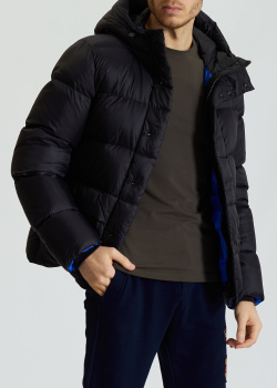 Стеганая пуховая куртка Add с объемными карманами, фото