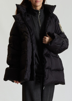 Пуховик с мембраной Marchi Winterfall черного цвета, фото