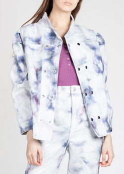 Джинсовая куртка Isabel Marant с принтом, фото