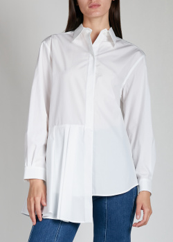 Рубашка из хлопка Agnona белого цвета, фото