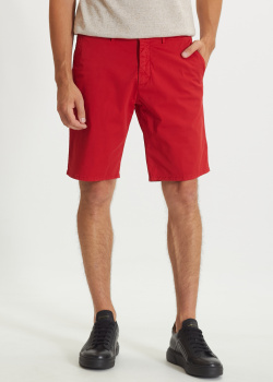 Шорты красного цвета Harmont&Blaine с прорезными карманами, фото