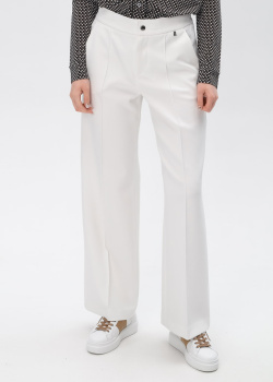 Белые брюки Bogner со стрелками, фото