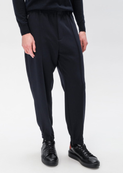 Мужские брюки Emporio Armani с поясом на резинке, фото