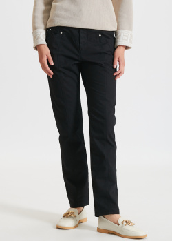 Черные брюки Isabel Marant прямого кроя, фото