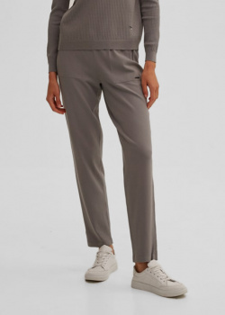 Прямые брюки GD Cashmere Punti серого цвета, фото
