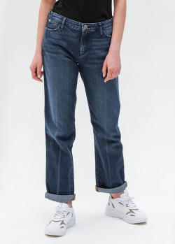 Прямые джинсы Emporio Armani с отворотами, фото