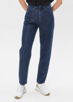 Синие джинсы Emporio Armani с высокой талией, фото