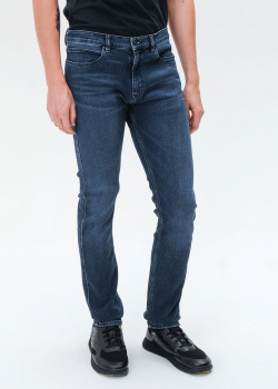 Мужские джинсы Hugo Boss Hugo синего цвета, фото