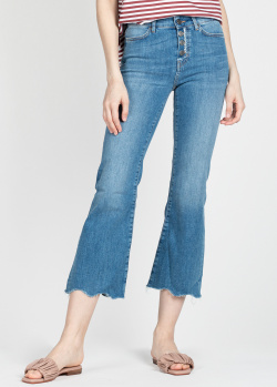Расклешенные джинсы M.i.h Jeans с необработанным краем, фото