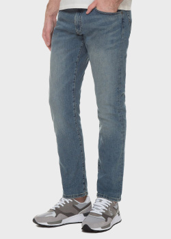 Мужские джинсы Polo Ralph Lauren синего цвета, фото