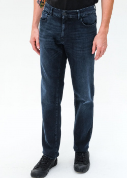 Прямые мужские джинсы Trussardi Jeans с пятью карманами, фото