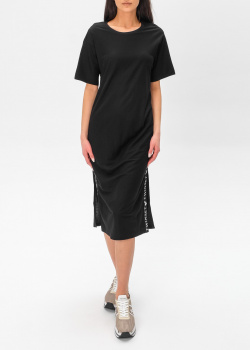 Черное платье Twin-Set с вырезом на спине, фото