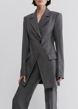 Удлиненный пиджак Shako серого цвета, фото
