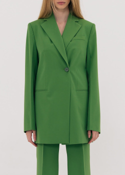 Зеленый пиджак Shako прямого кроя, фото