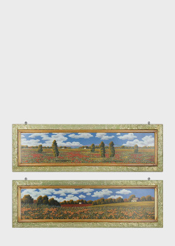 Набор из двух картин Decor Toscana 110х34см Пейзаж, фото