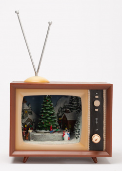 Новогодний декор Timstor Телевизор с подсветкой, фото