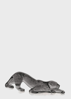 Статуэтка Lalique Fauna Zeila Panther серого цвета, фото